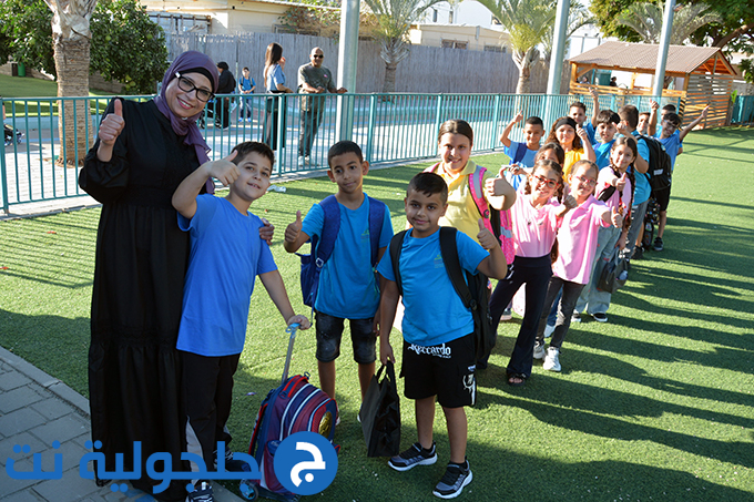 افتتاح العام الدراسي في جلجولية 
